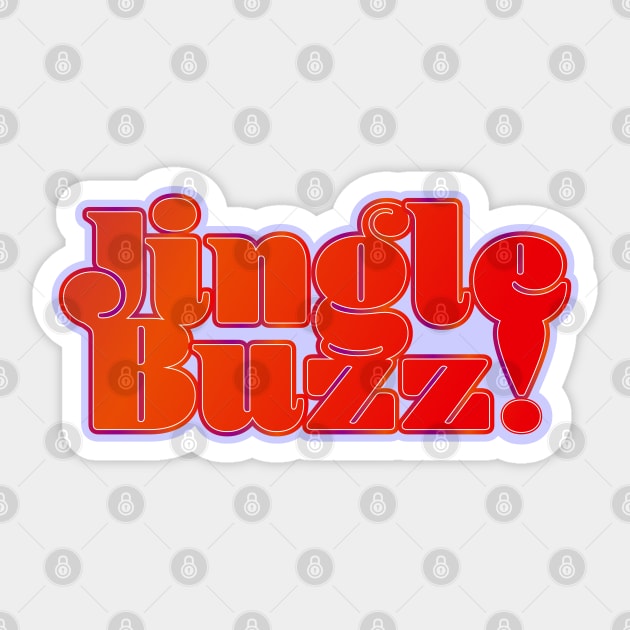 Jingle buzz Sticker by Jokertoons